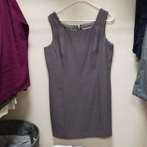 Grey pencil dress